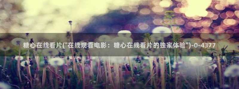 去糖心vlog